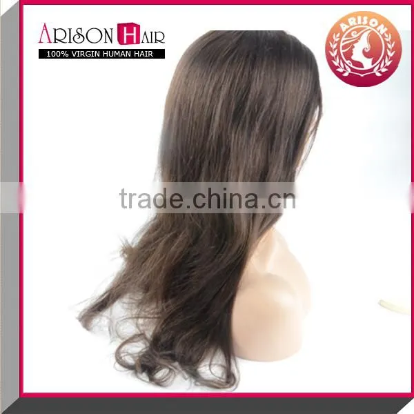 Wholesale factory price full lace human hair wig 24 inches