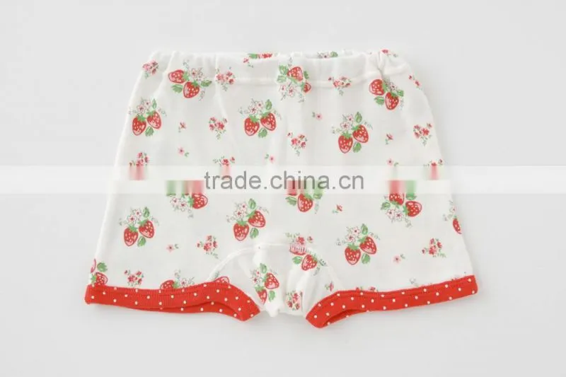100% cotton products high quality baby girl's underwear wholesale pattern kid wear toddler clothing children toddler inner
