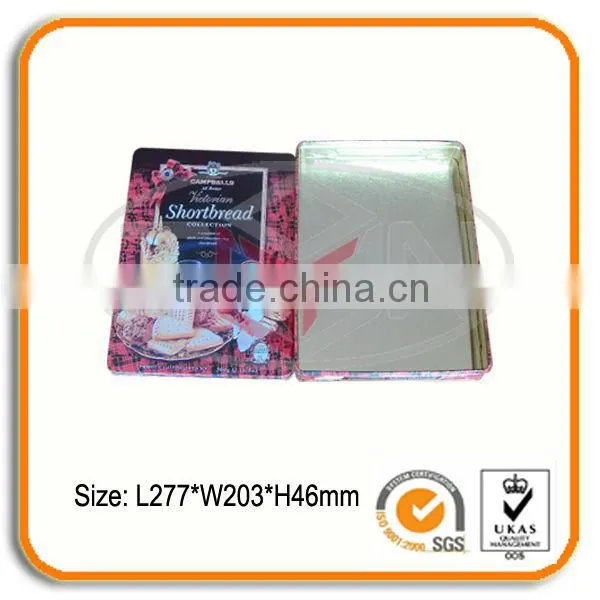 Rectangular Biscuit Tin Box