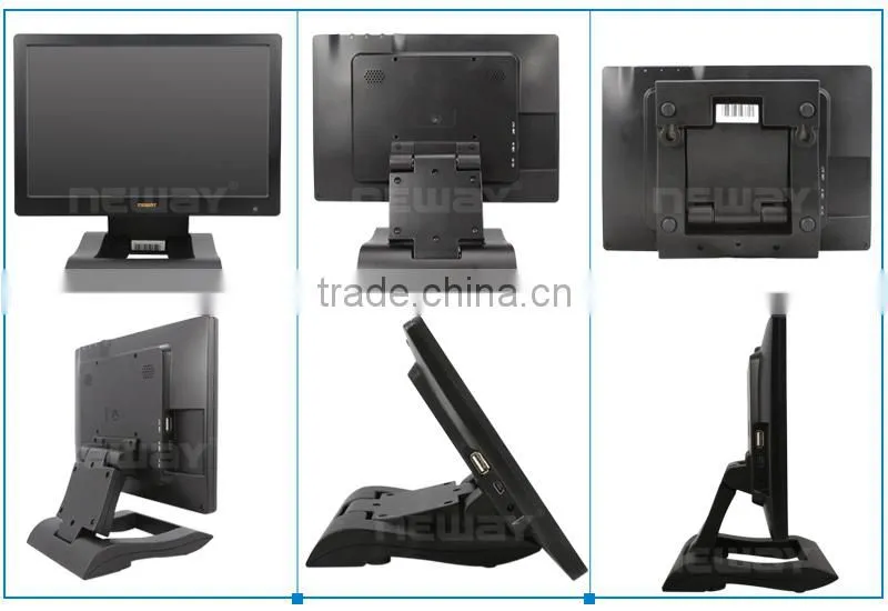 For PC lcd 5 wires resistive touch monitor