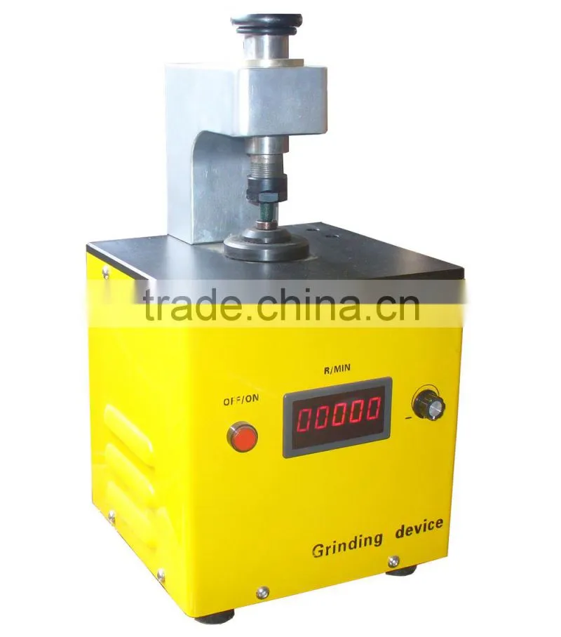 Grinding tools for injector valve assembly