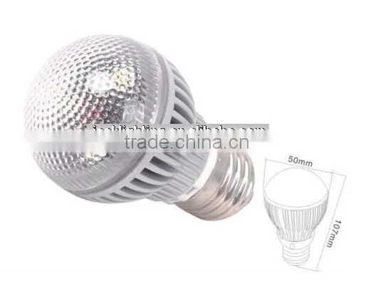 top quality 3W led bulb for sale Rohs aluminum E27 120 degree led bulb light lamp