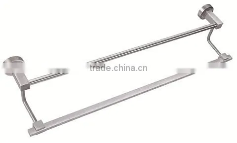 Aluminium double towel bar / towel rod / towel shelf