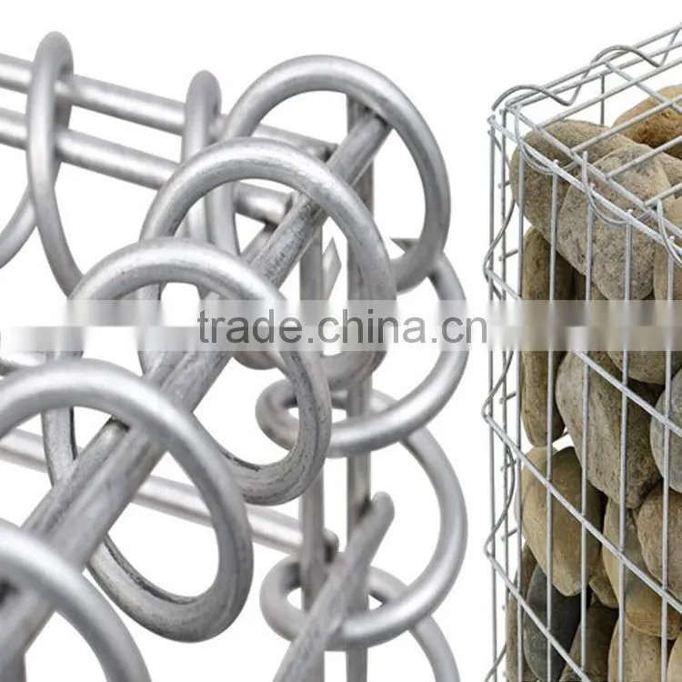 Hebei Factory High Quality square wire mesh storage box / gabion mats