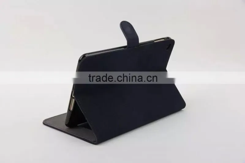 Squirrel Grain Leather Flip Case for iPad mini 4 Wallet Cover Case with Card Slot MT-5298