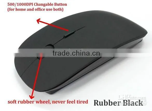 Top Selling 2.4G wireless mouse 10M working distance FACTORY SALES DIRECTLY