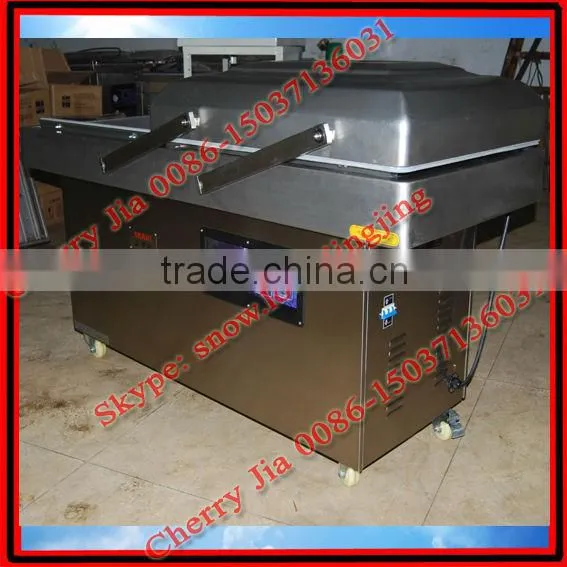 2015 meat Double Chamber Vacuum packer machine