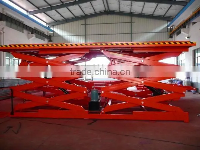 Manufacturer / high quality Large stationary scissor lift platform