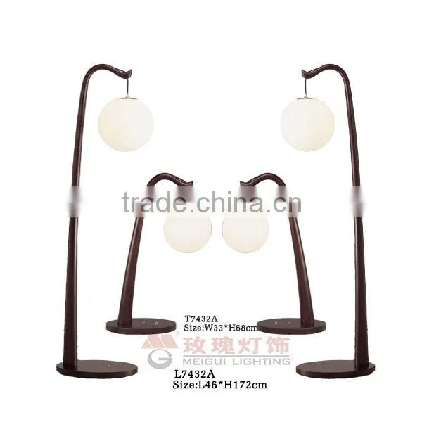 contemporary unique design floor lamps by wood