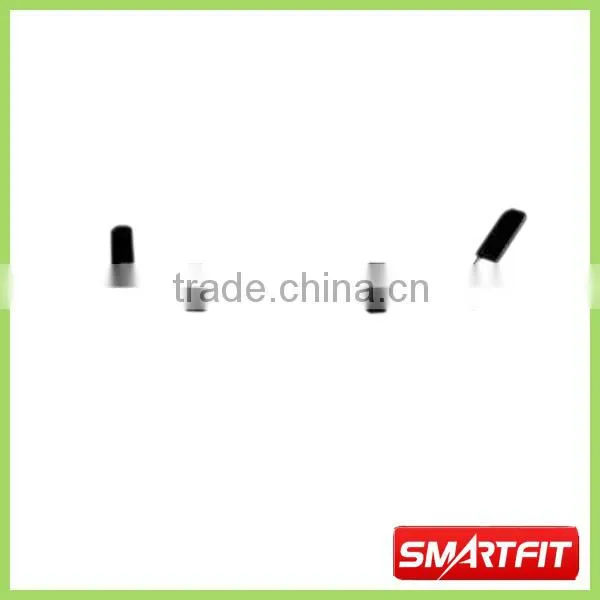 14" high quality smooth finish regular hollow bar with PVC handle and two spring collars