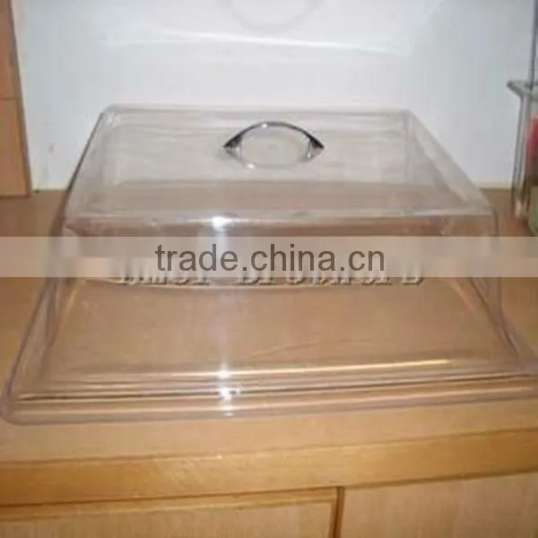 Custom clear vacuum formed acrylic dome