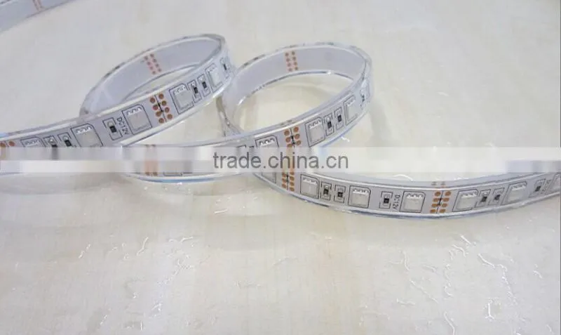 colorful SMD5050 rgb led lights for amusement rides 60D 12V/24V 5m/roll