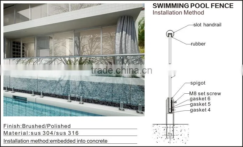 aluminum sign mounting hardware handrail designs glass handrail