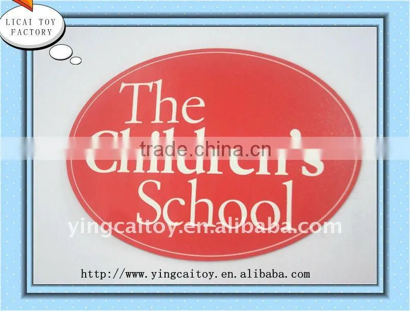 flat paper fridge magnet