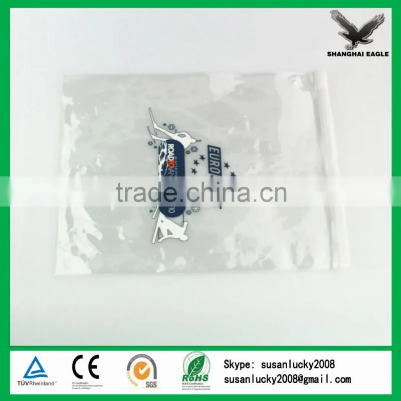 China Shanghai supplier hot sealing pvc cosmetic zipper bag