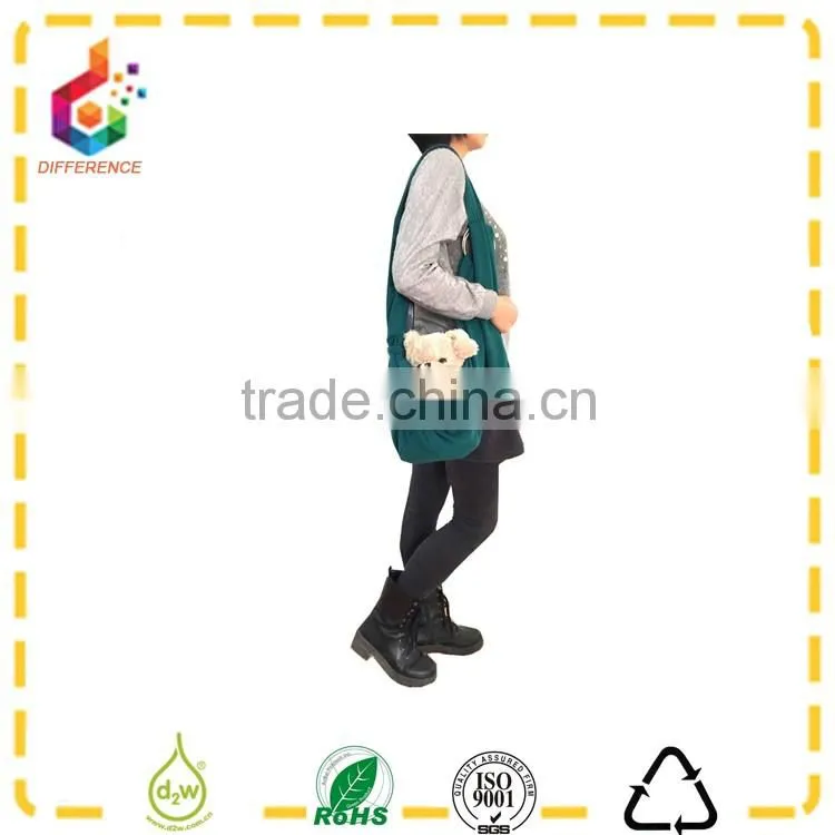 Portable army green dog carrier pet outside carrier