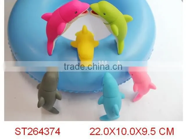 custom soft vinyl shrill toy animal