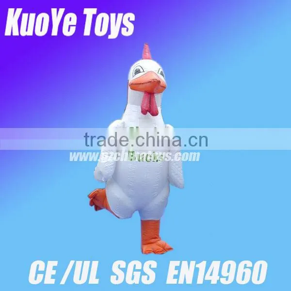 advertising inflatable chicken costume