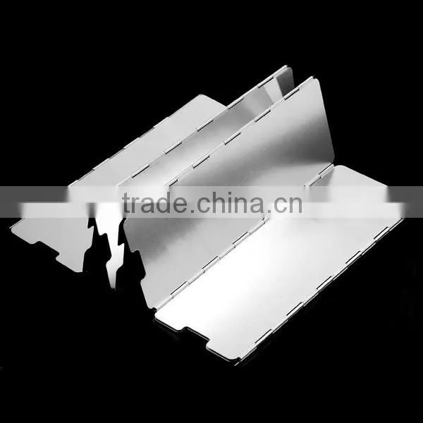 outdoor aluminum wind shield