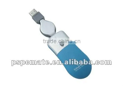 Super slim mini 3d wired mouse for gifts promotion wholesale