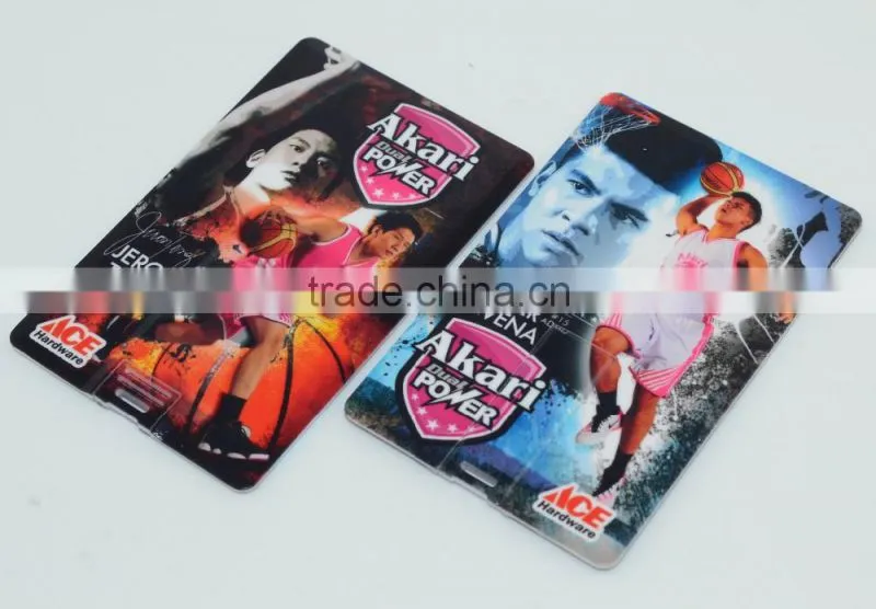 Wholesale 1gb 2gb 4gb 8gb 16gb usb flash drive credit card memory stick pen drive