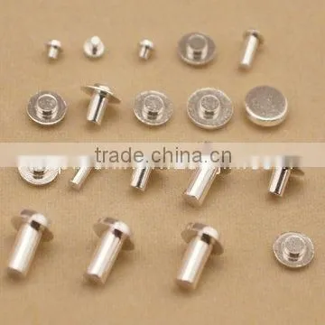 RoHS Approved High Quality Electric Contacts of Rivet Type/ Silver Contact Terminal for relay