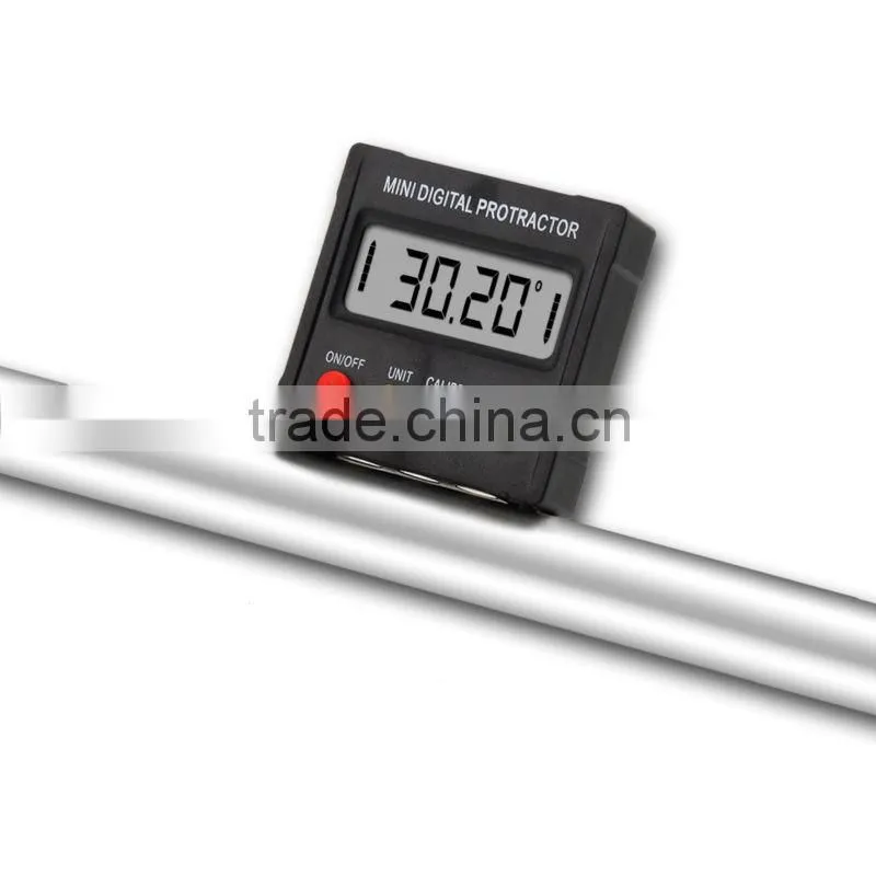 Mini Digital Protractor Inclinometer Angle Meter 360 degree Slope Angle Upright Magnet