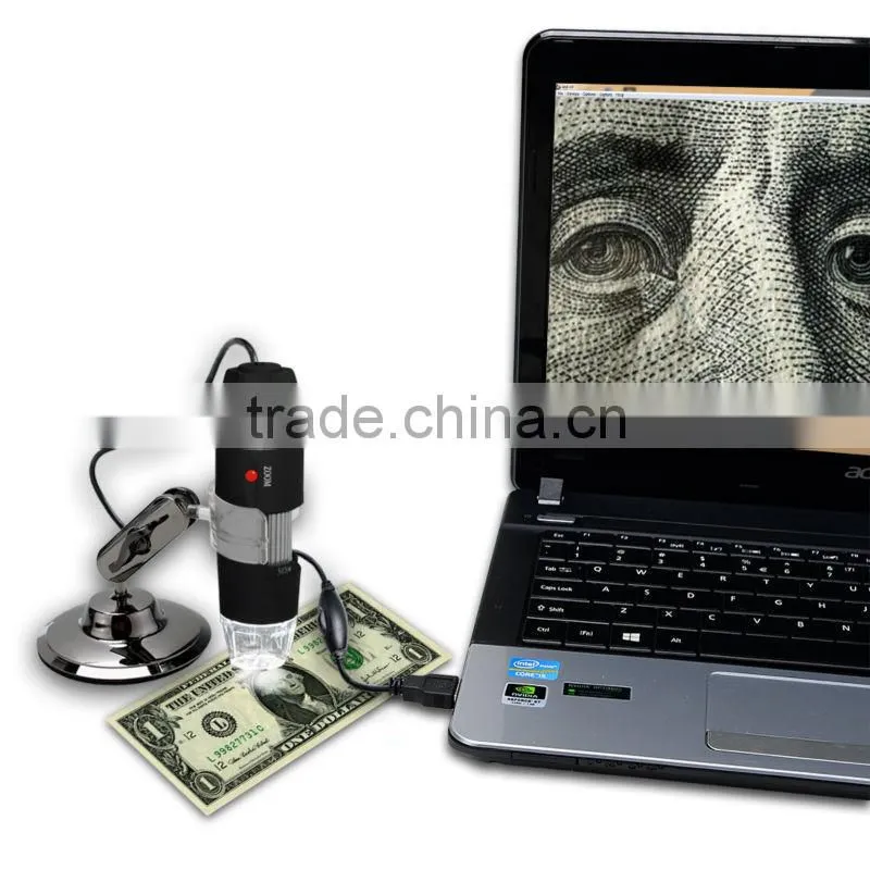 50x - 500x 2MP USB Digital Microscope Endoscope Video Camera Magnifier w/Driver