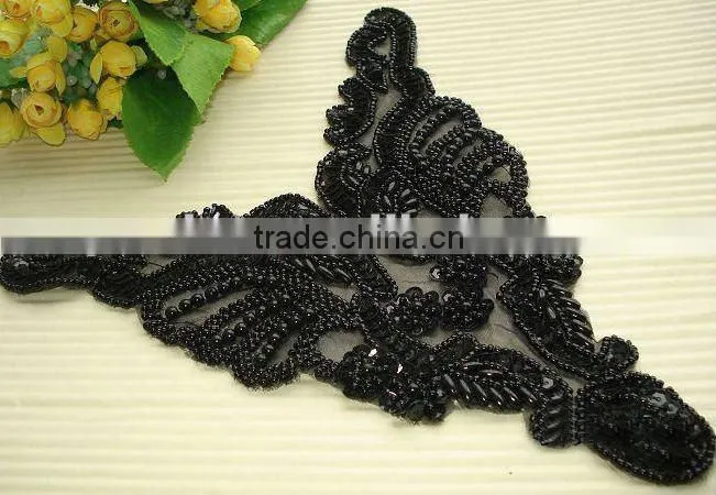 embroidery motif designs,garment patch,beads neckline,mesh collar