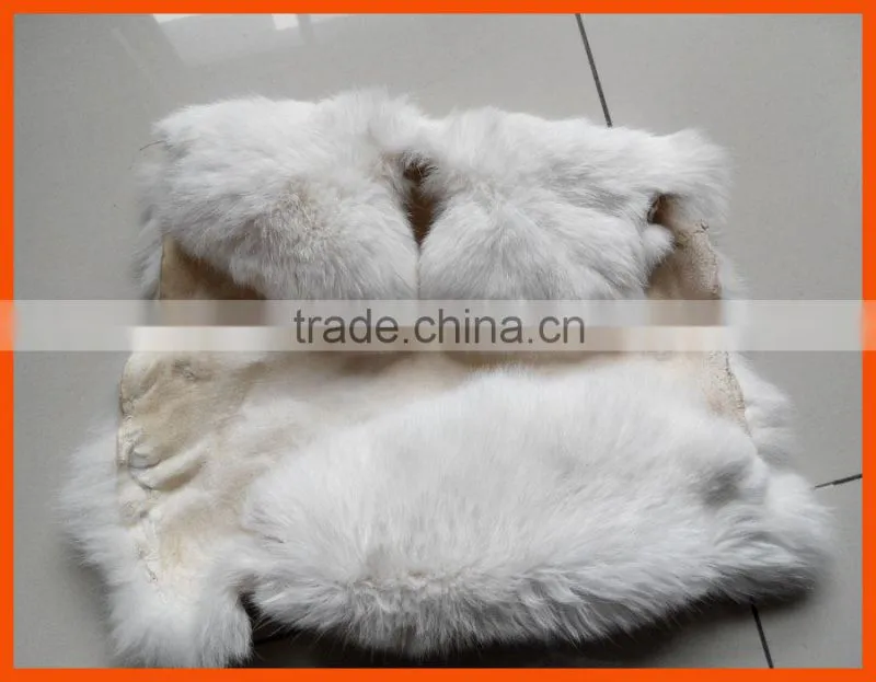 High quality rabbit fur skin