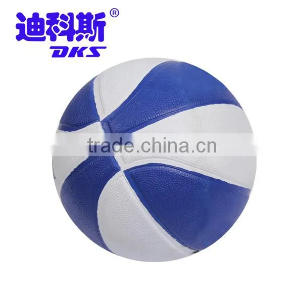 Customized Natural Rubber Basketball Colorful Rubber Basketball