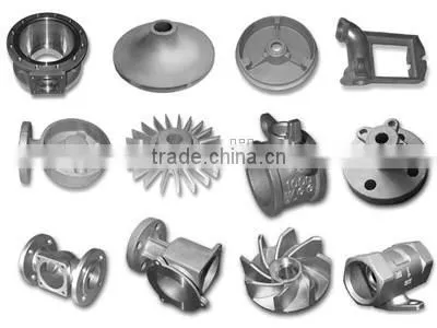 Precision Steel Casting Parts Investment Castings With OEM Service
