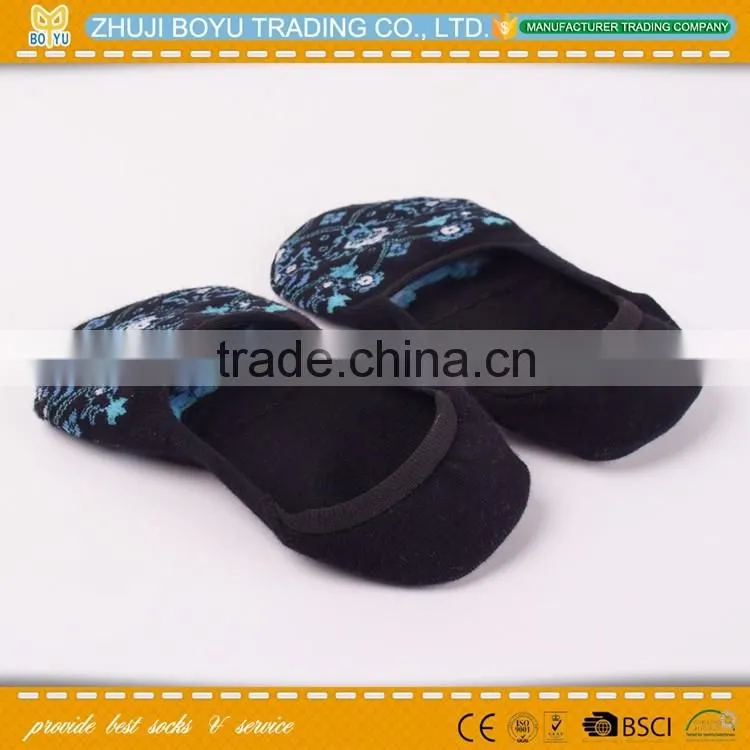 BY-161001 LADY ACRYLIC INVISIBLE SOCK