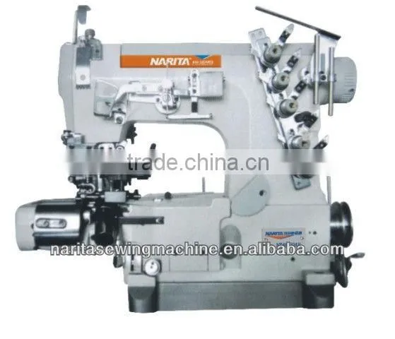 NT 664-33AB high speed interlock sewing machine with right cutter for load elastic band