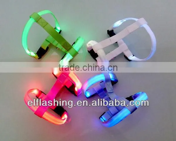 led lighting dog harness