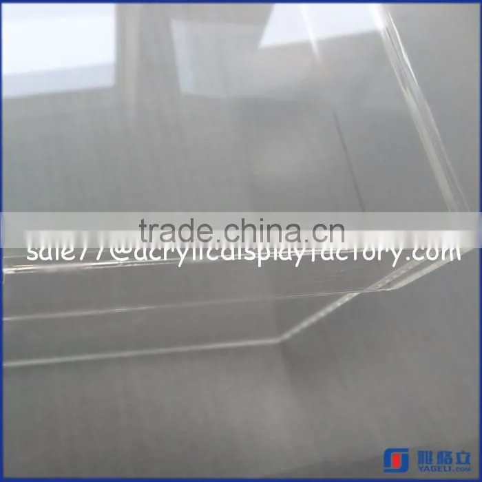 China made clear acrylic shoe display box/showcase clear acrylic shoe box/acrylic box