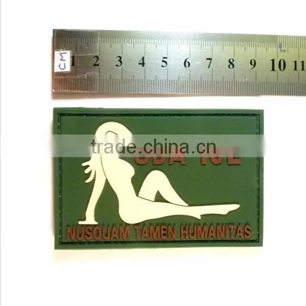 1X 9.5*6CM US 3rd Bn 1st SFG Special Forces Group ODA 182 PVC Rubber 3D STICK-ON Patch