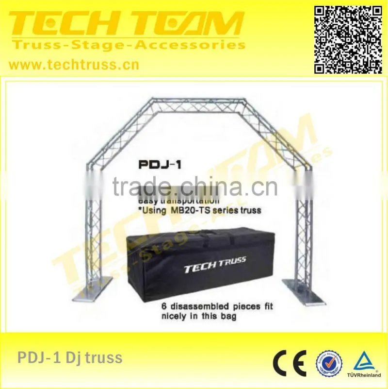 Portable DJ truss stand easy to assemble! easy move!