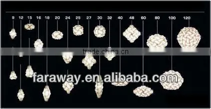 hot selling PP puzzle lamp/jigsaw lamp/IQ lamp