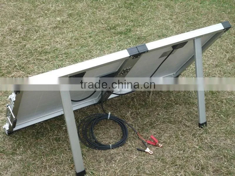 80W Portable solar panel kits/Folding solar camping kit