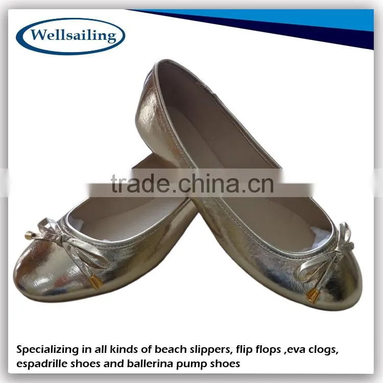 Supply Modern high quality ballerina shoes 2015 ballerina shoes factory