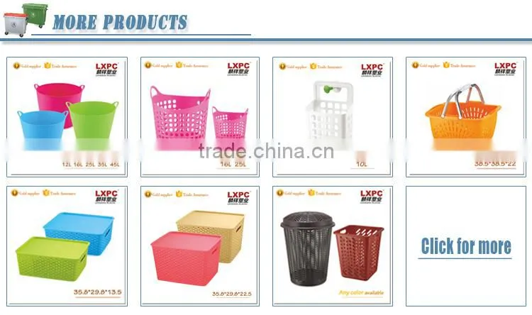 All color available handing plastic fruit basket