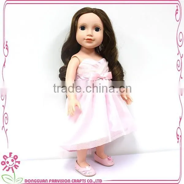 2016 doll safety new product PVC handmade cute doll