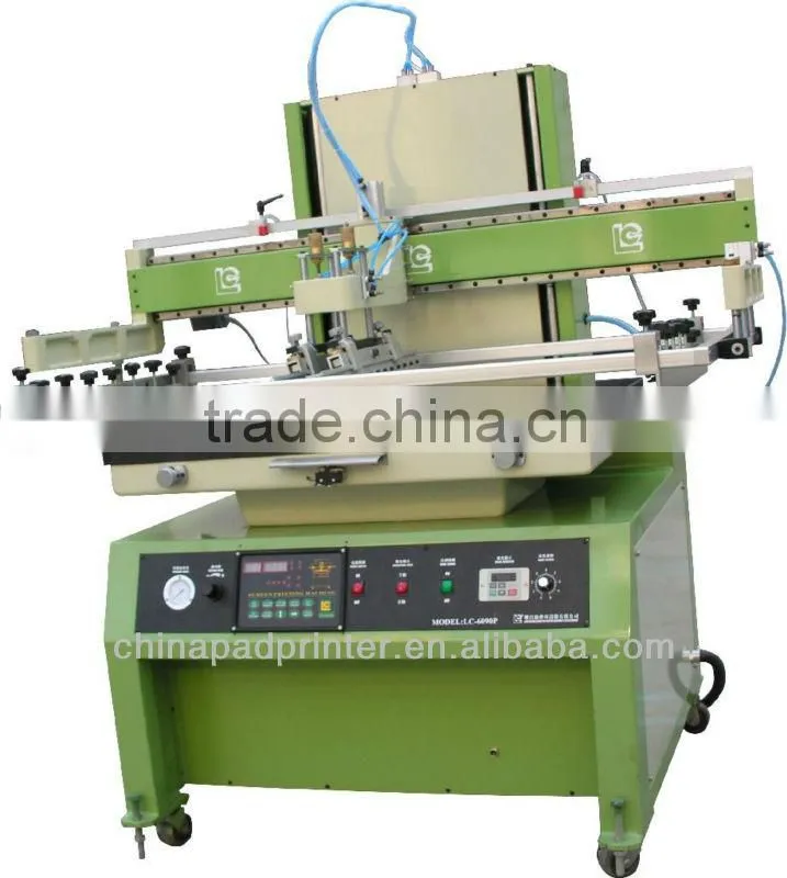Semi-automatic flatbed screen printing machine LC-1200P