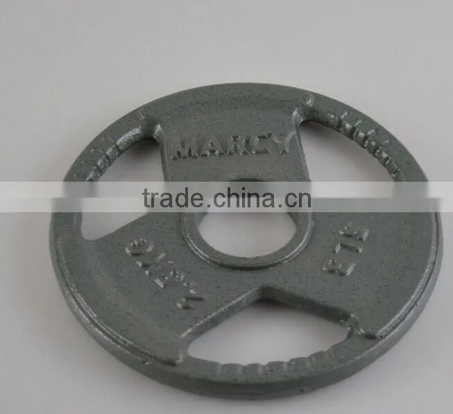 handle painting olympic barbell weight plate in weight lifting