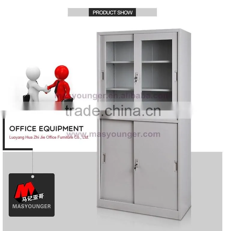 silding door cold rolled steel art office library cupboard furniture