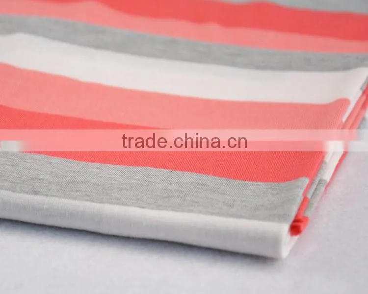 Jiufan textile 92 polyester 8 spandex printing fabric