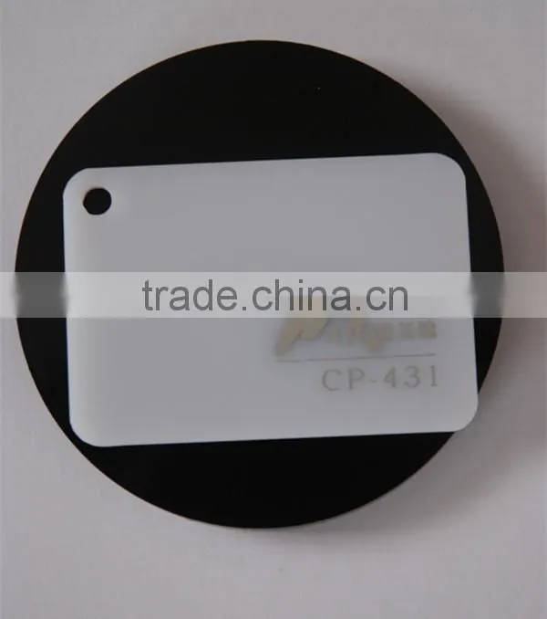 advertising light box cast milky white acrylic sheet