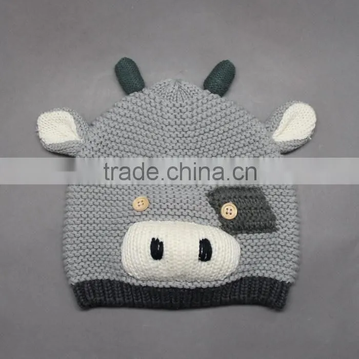CUSTOM COTTON HANDWORK KID'S ANIMAL HATS