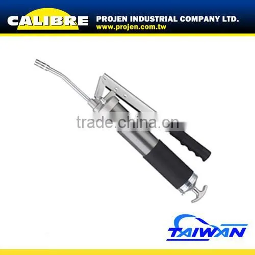 CALIBRE Extra Heavy-Duty Dual Piston Grease Gun 400cc Iron-Cast Dual Piston Air Operated Grease Gun